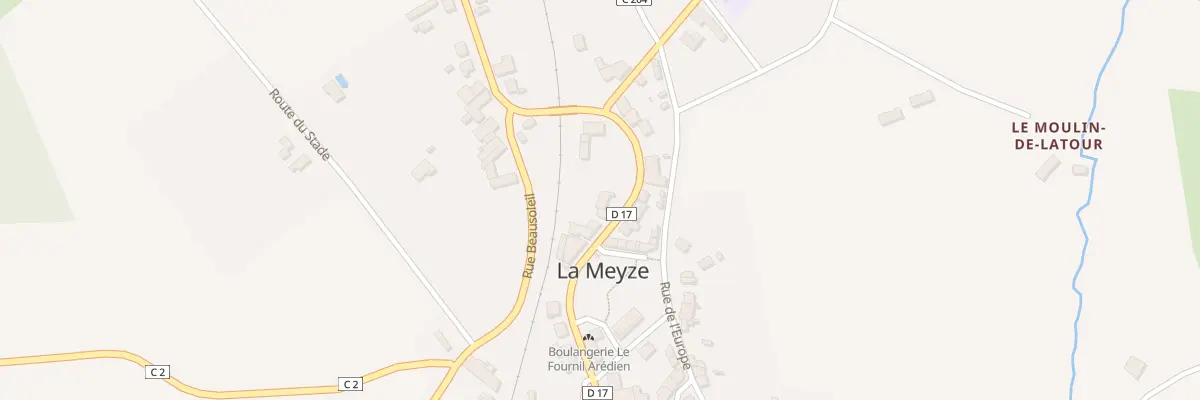 Plan du 29 Rue Gabriel Débrégeas à La Meyze