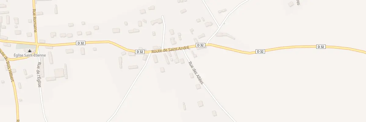Plan du 1 Rue des Allées à Jumelles