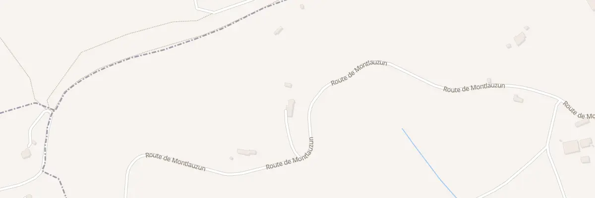 Plan du 880 Rte de Montlauzun à Lendou-en-Quercy