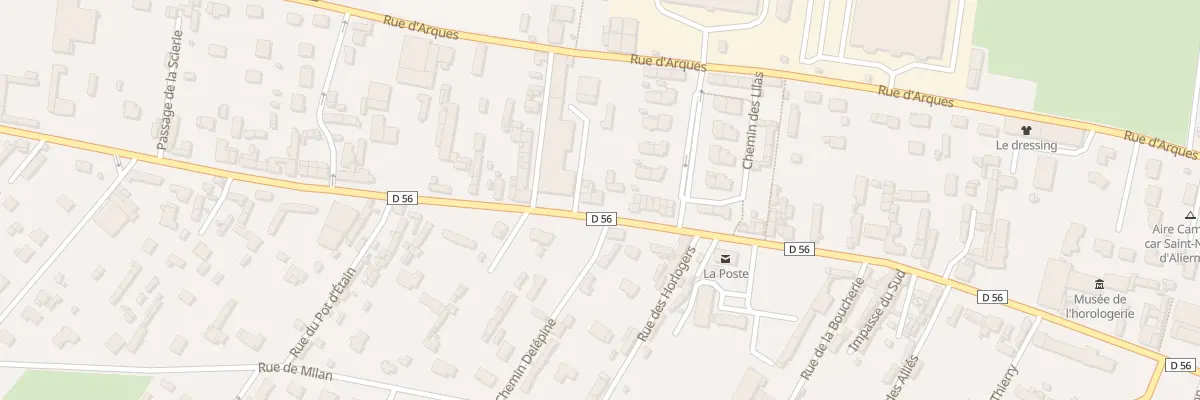 Plan du 444 Rue Edouard Cannevel à Saint-Nicolas-d’Aliermont