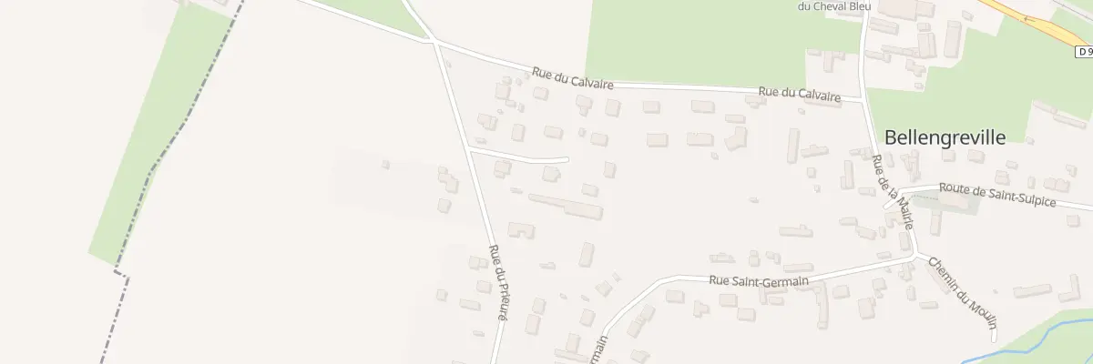 Plan du 5102 Fond de Bellengreville Nor à Bellengreville