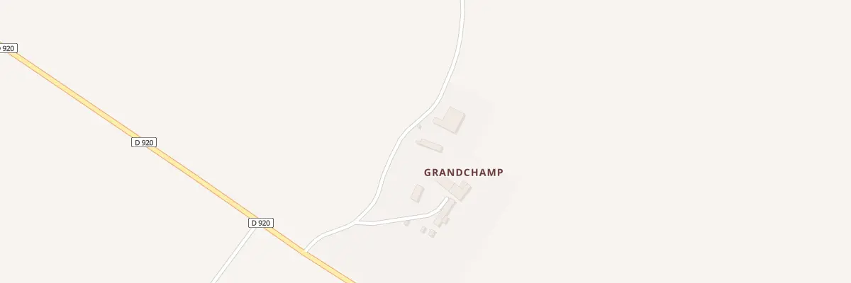 Plan du 4 Grandchamp à Landelles