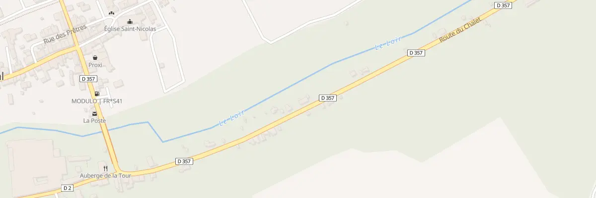 Plan du 11 Rte du Chalet à Fréteval