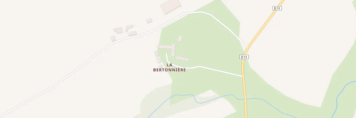 Plan du 6 La Bertonniere à Loché-sur-Indrois