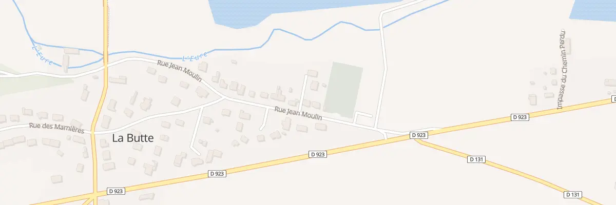 Plan du 2 Clos Jean Moulin à Chuisnes