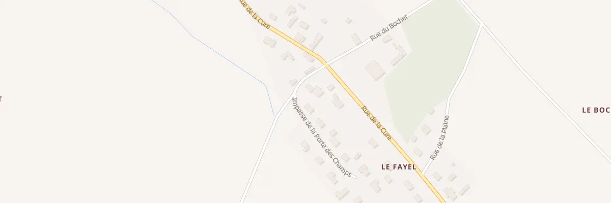 Plan du 1 Imp de la Porte des Champs à Marcilly-la-Campagne