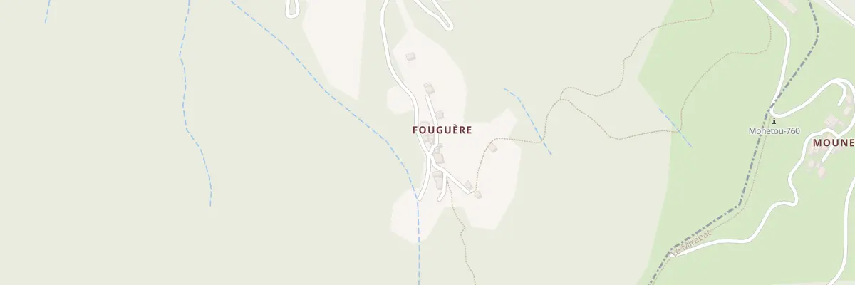 Plan du 566 Fouguere à Seix