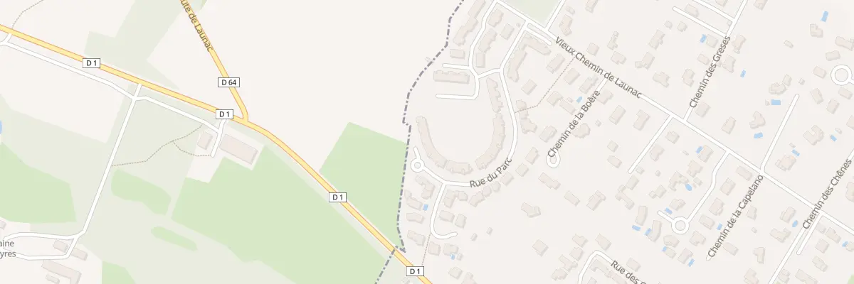 Plan du 40 Rue du Parc à Saint-Paul-sur-Save