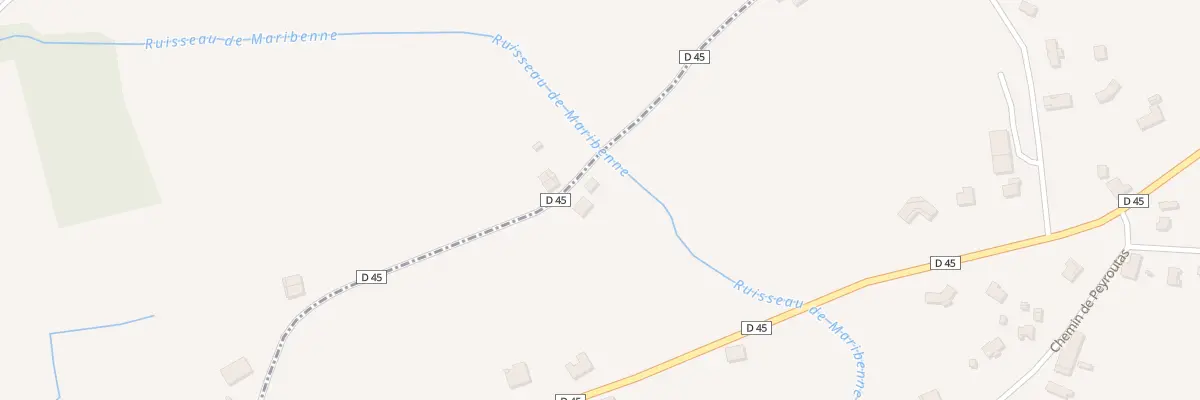 Plan du 414 Imp de Las Graves à Meauzac