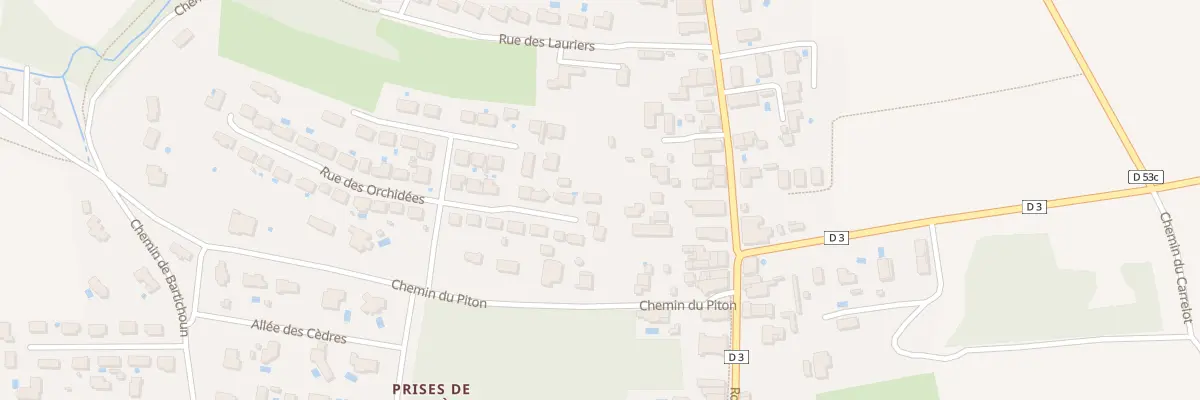 Plan du 117 Imp des Hortensias à Saint-Clar-de-Rivière