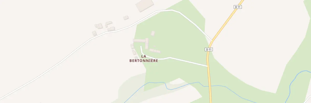 Plan du 4 La Bertonniere à Loché-sur-Indrois