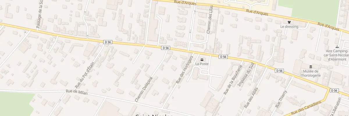 Plan du 25 Rue Edouard Cannevel à Saint-Nicolas-d’Aliermont