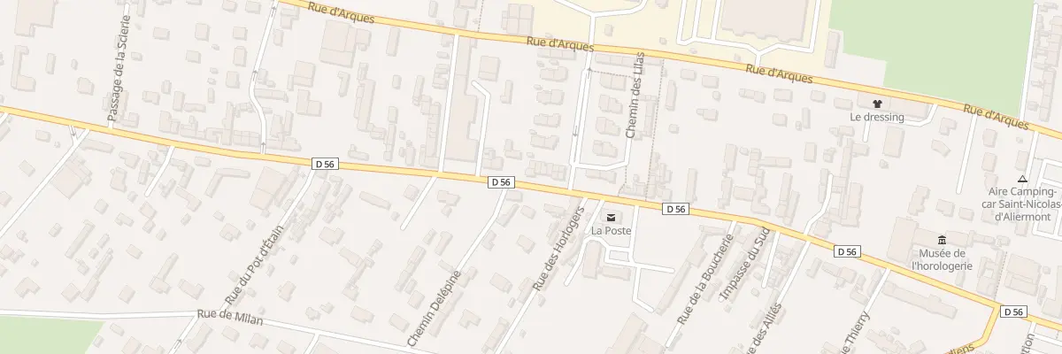 Plan du 416 Rue Edouard Cannevel à Saint-Nicolas-d’Aliermont