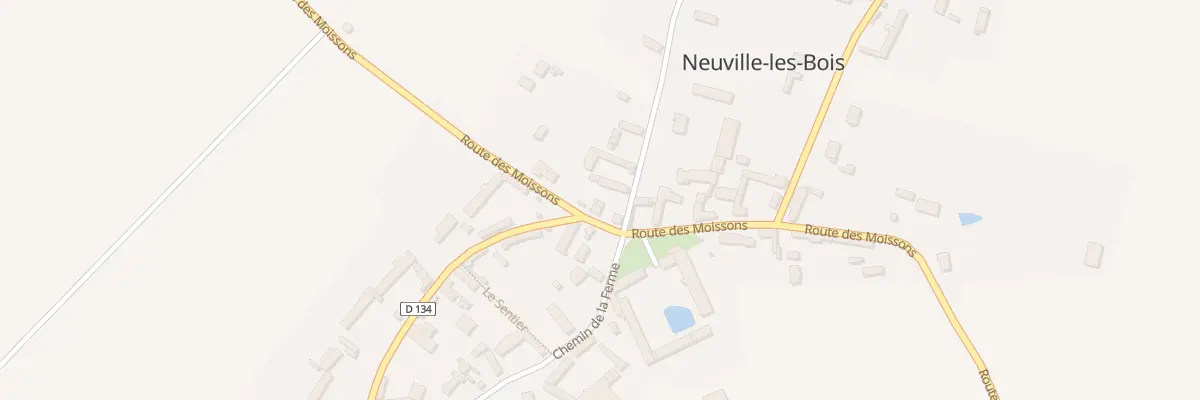 Plan du 18 Rte des Moissons à Châtaincourt
