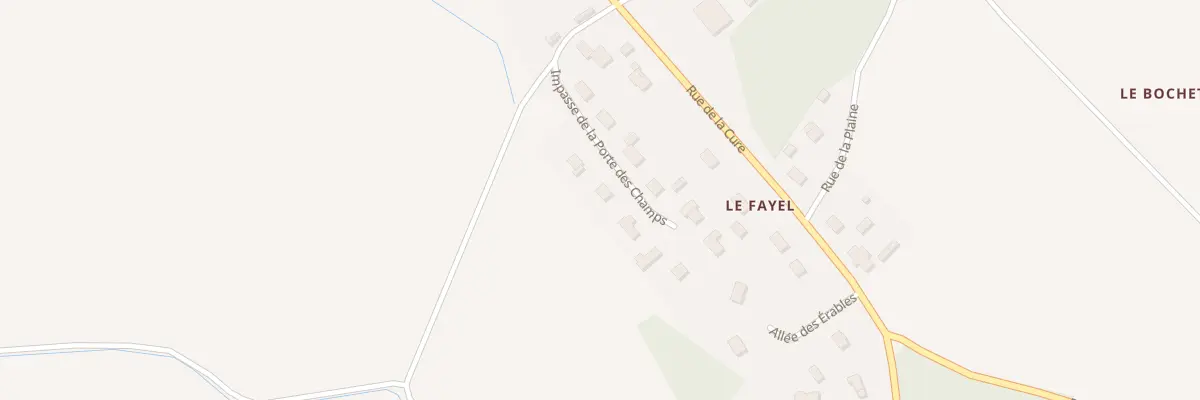 Plan du 4 Imp de la Porte des Champs à Marcilly-la-Campagne
