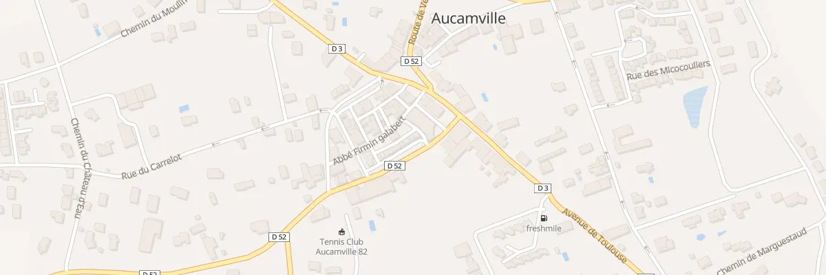 Plan du 3 Rte du Burgaud à Aucamville