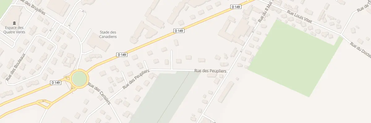 Plan du 10 Rue des Peupliers à Saint-Nicolas-d’Aliermont