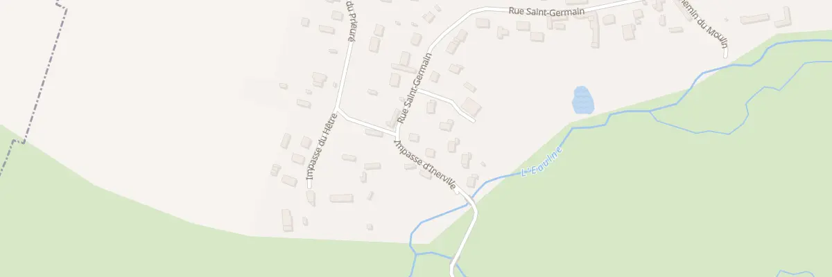 Plan du 399 Rue de Saint Germain à Bellengreville