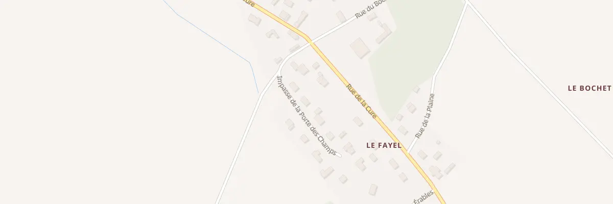 Plan du 3 Imp de la Porte des Champs à Marcilly-la-Campagne