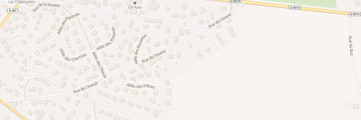 Plan du 195 Rue de l’Avenir à Boos