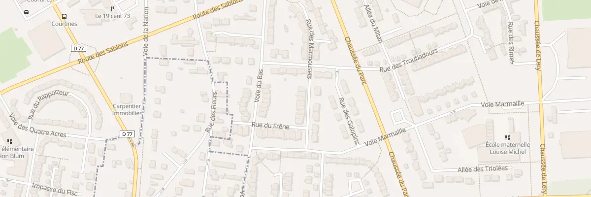 Plan du 13 Rue des Marmousets à Val-de-Reuil