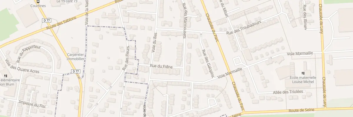 Plan du 7 Rue des Marmousets à Val-de-Reuil