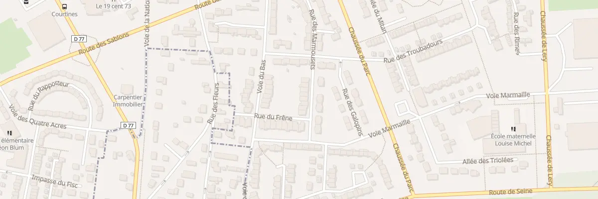 Plan du 9 Rue des Marmousets à Val-de-Reuil