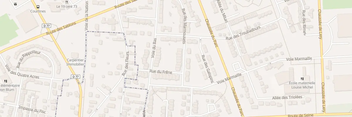 Plan du 11 Rue des Marmousets à Val-de-Reuil