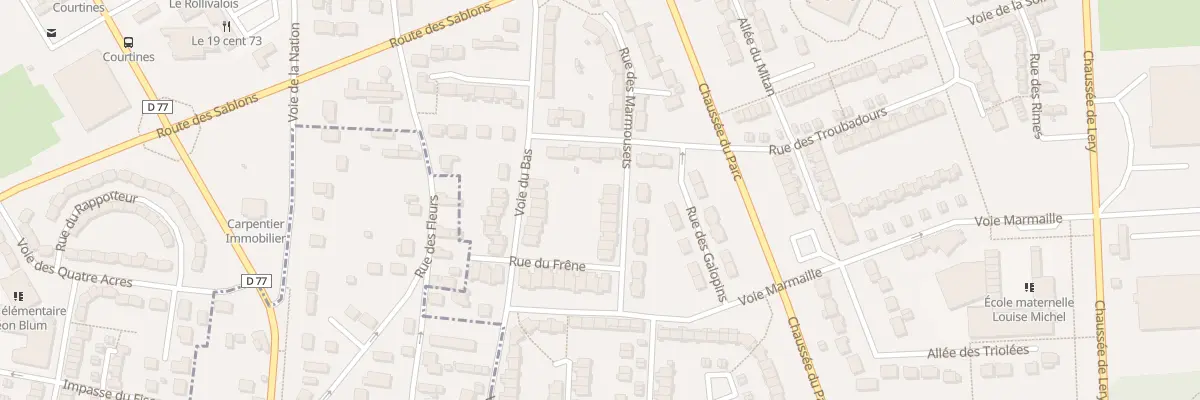 Plan du 15 Rue des Marmousets à Val-de-Reuil