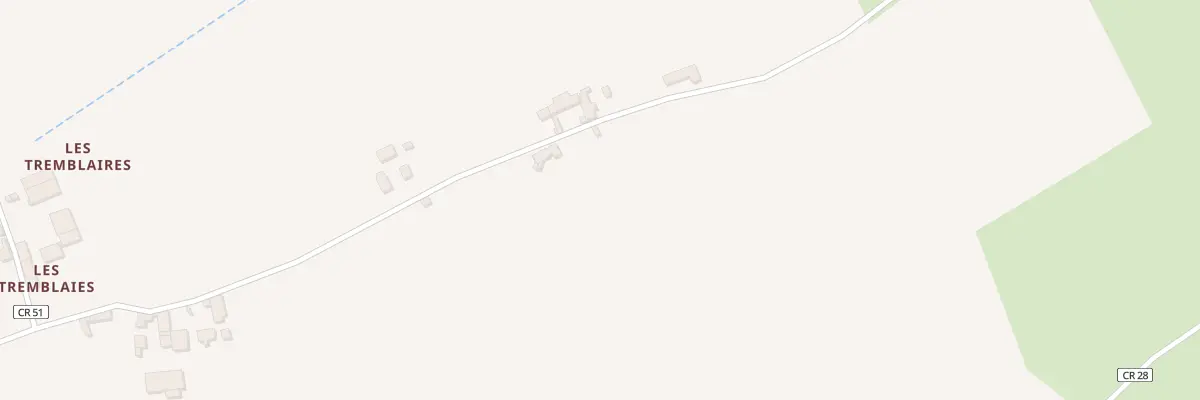 Plan du 1 Les Tremblaires à Villeloin-Coulangé