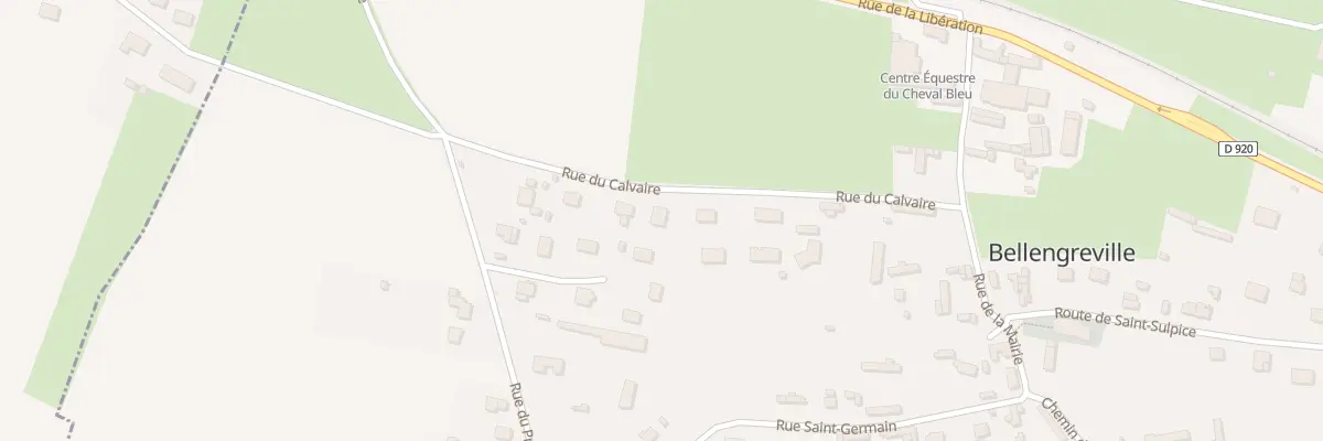 Plan du 5105 Fond de Bellengreville Nor à Bellengreville