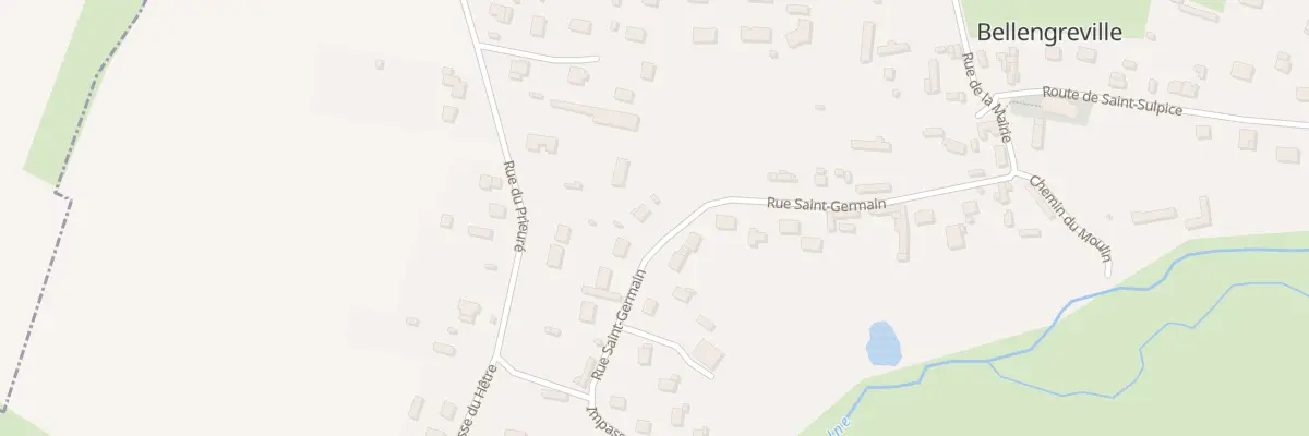 Plan du 5077 Bourg de Bellengreville à Bellengreville