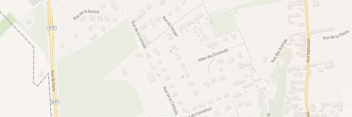 Plan du 10 Rue du Verger à Saint-Étienne-du-Vauvray