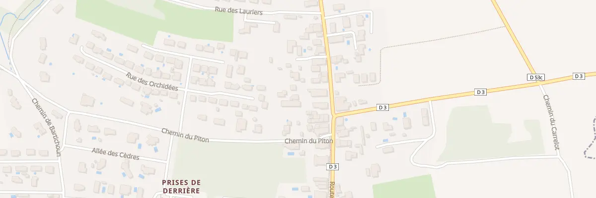 Plan du 9C Rte de Saint-lys à Saint-Clar-de-Rivière