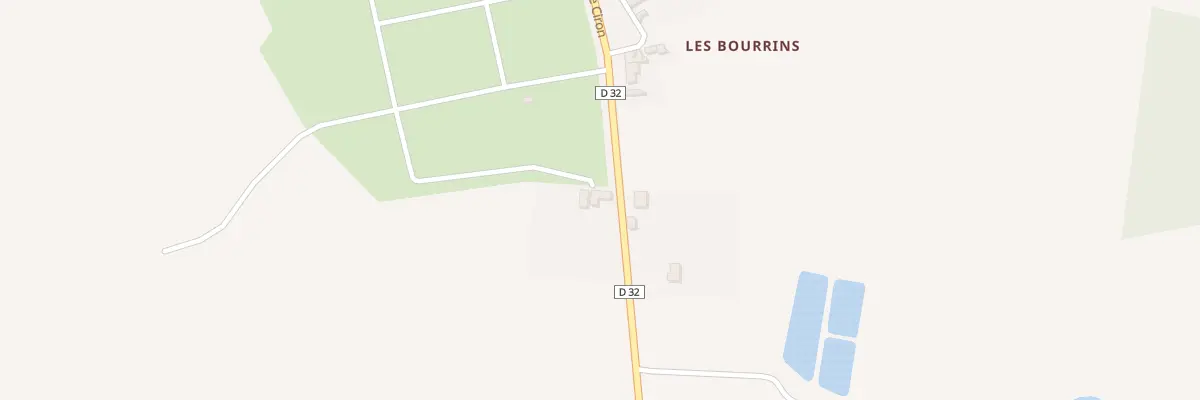 Plan du 10 Rte de Ciron à Rosnay