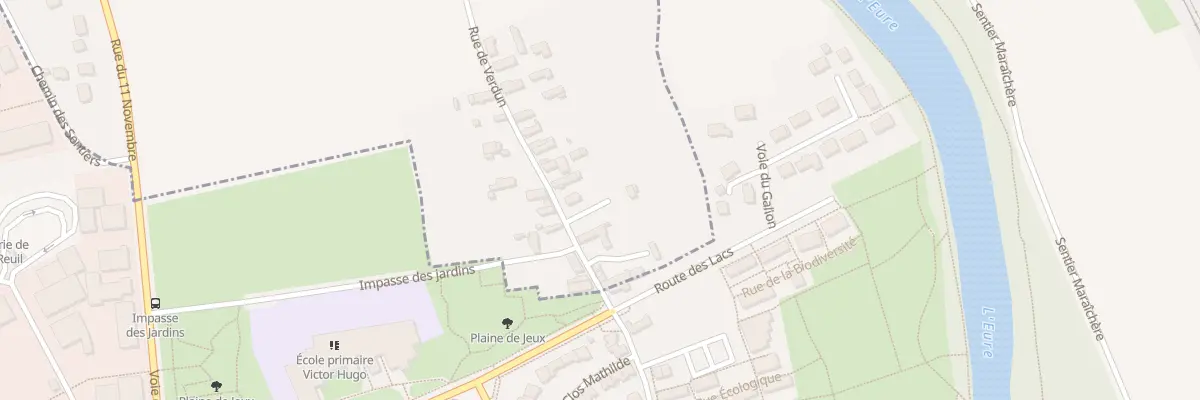 Plan du 18 Rue de Verdun à Léry