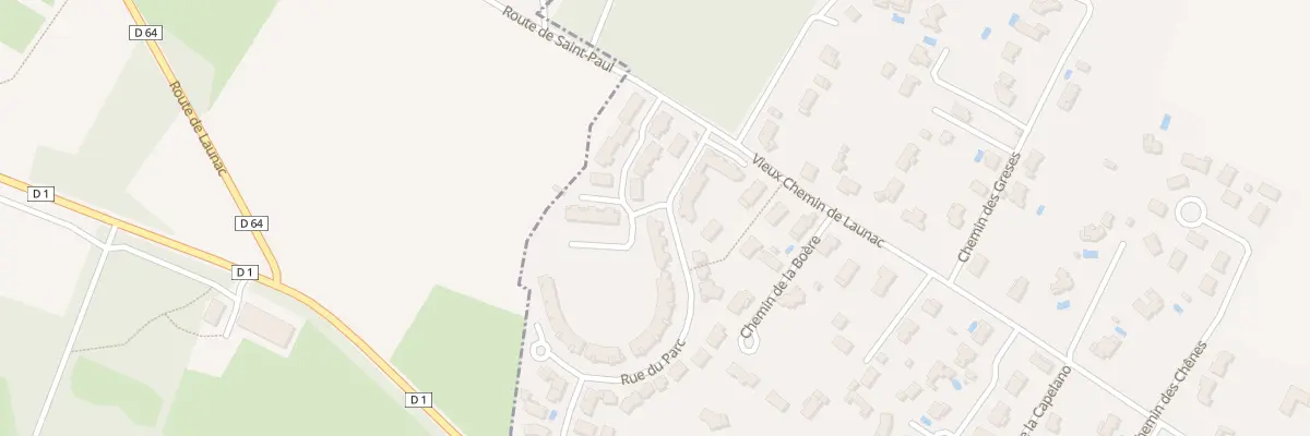 Plan du 10 Rue du Parc à Saint-Paul-sur-Save