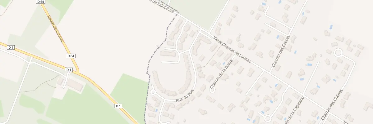 Plan du 16 Rue du Parc à Saint-Paul-sur-Save