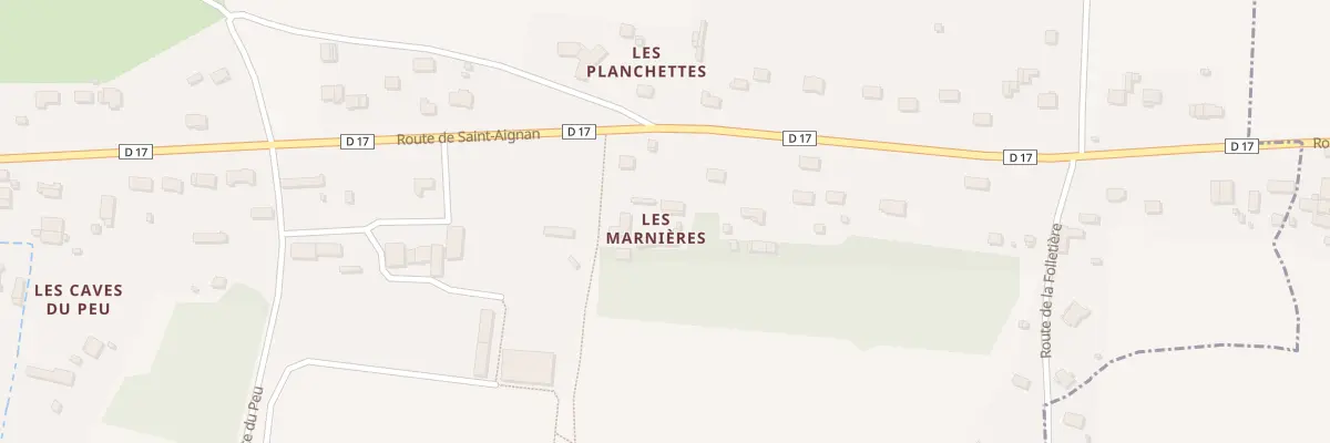 Plan du 48 Rte de Saint-aignan à Saint-Julien-de-Chédon