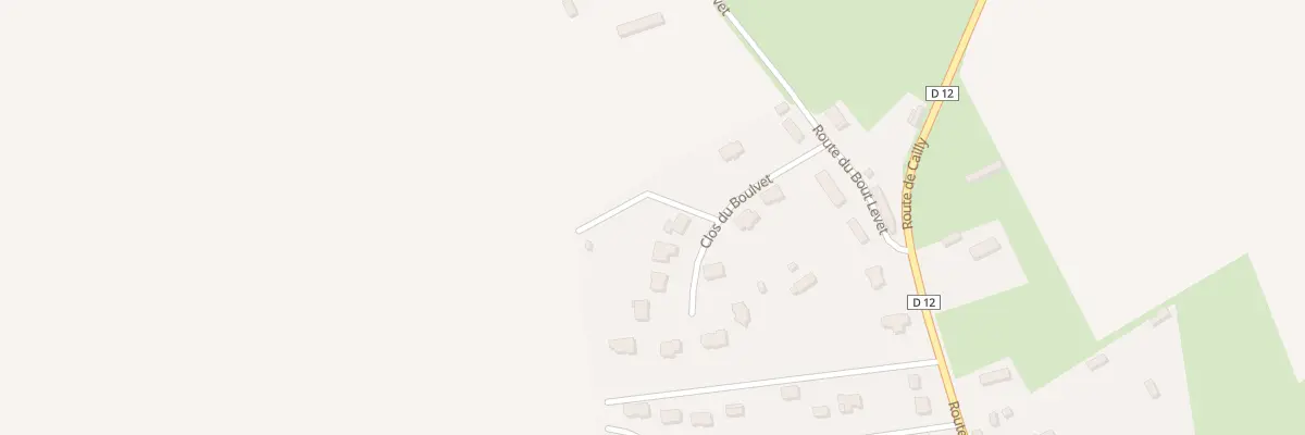 Plan du 11 Rue du Bout Levet à Saint-André-sur-Cailly