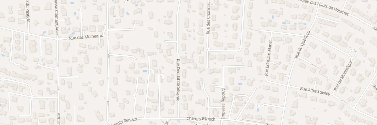 Plan du 140 Rue Déodat de Séverac à Fonsorbes