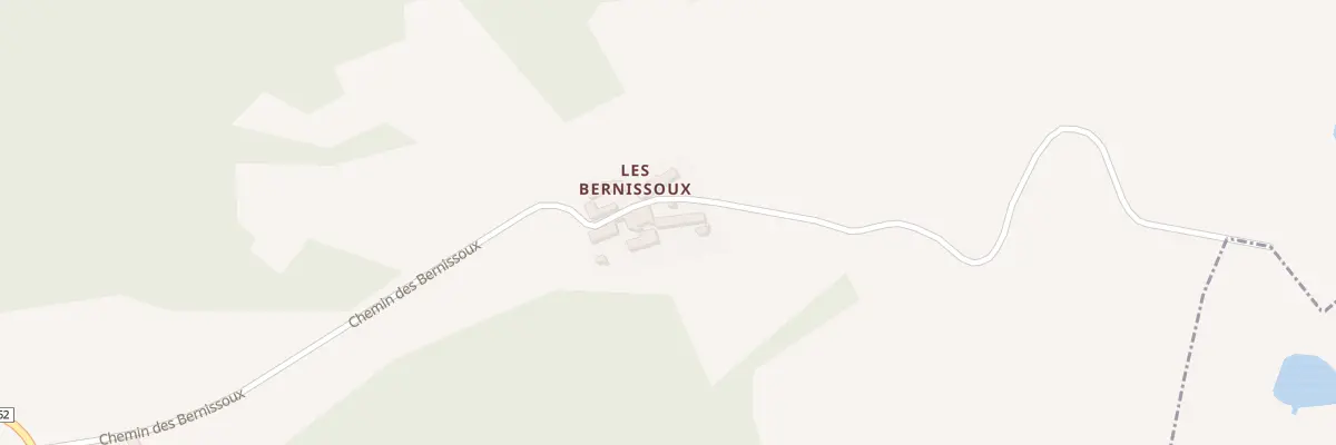 Plan du 530 Che des Bernissoux à Badefols-d’Ans