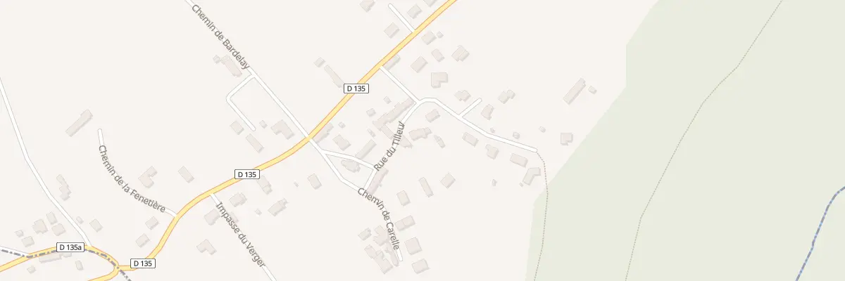Plan du 5 Rue du Tilleul à Saint-Lubin-en-Vergonnois