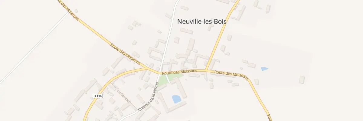 Plan du 12 Rte des Moissons à Châtaincourt