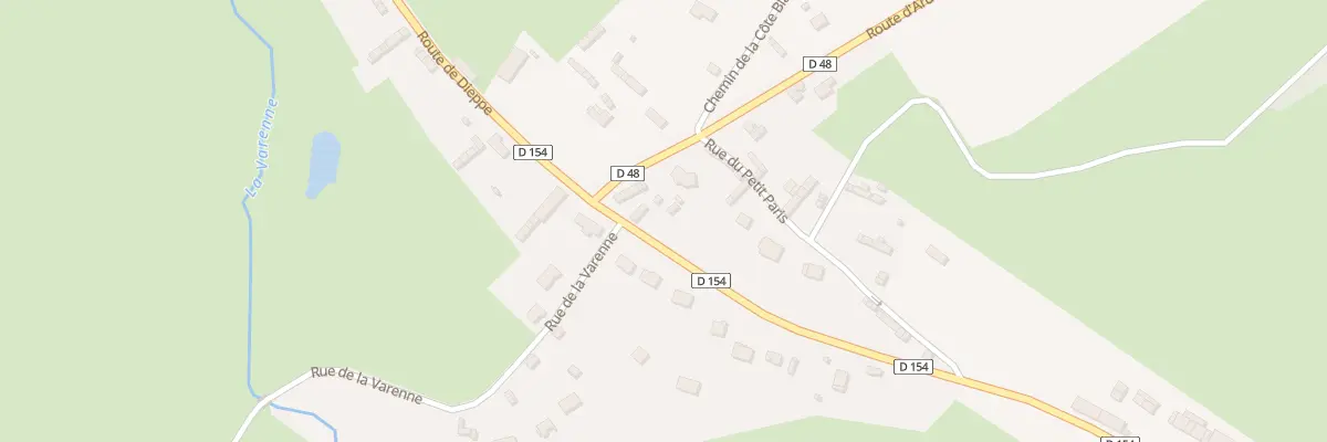Plan du 1062 Rte de Dieppe à Bellencombre