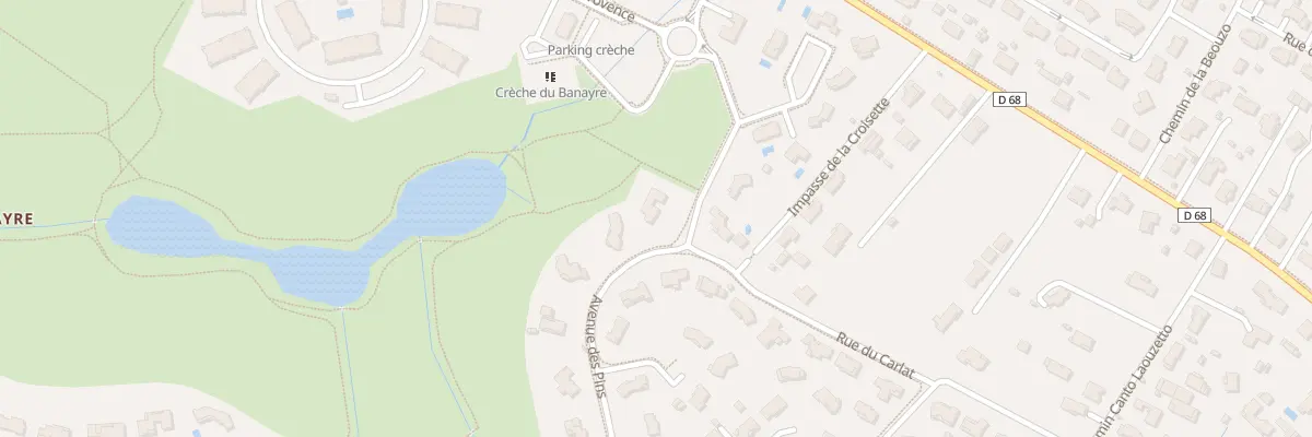 Plan du 6 Av des Pins à Fonsorbes