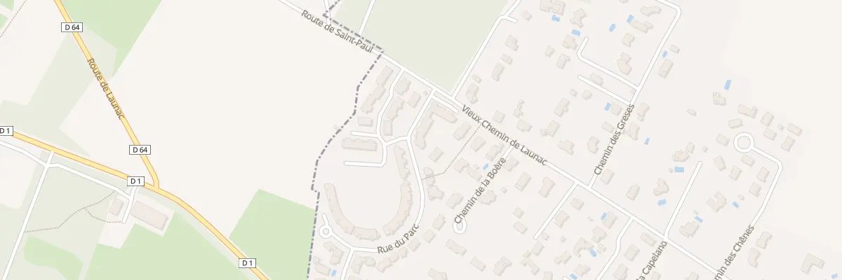 Plan du 19 Rue du Parc à Saint-Paul-sur-Save