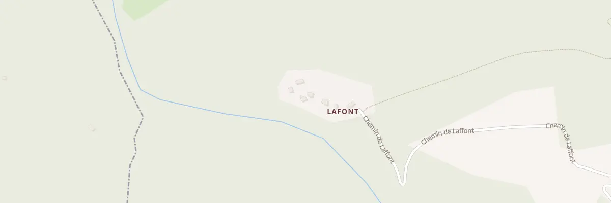 Plan du 98 Lafont à Rivèrenert