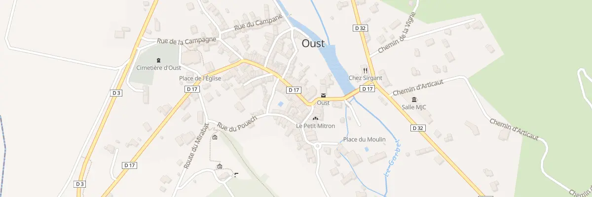 Plan du 110 Gr Grande Rue à Oust