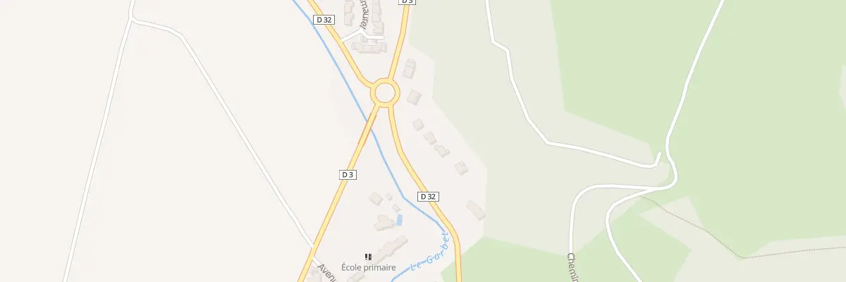 Plan du 5336 La Coste à Oust